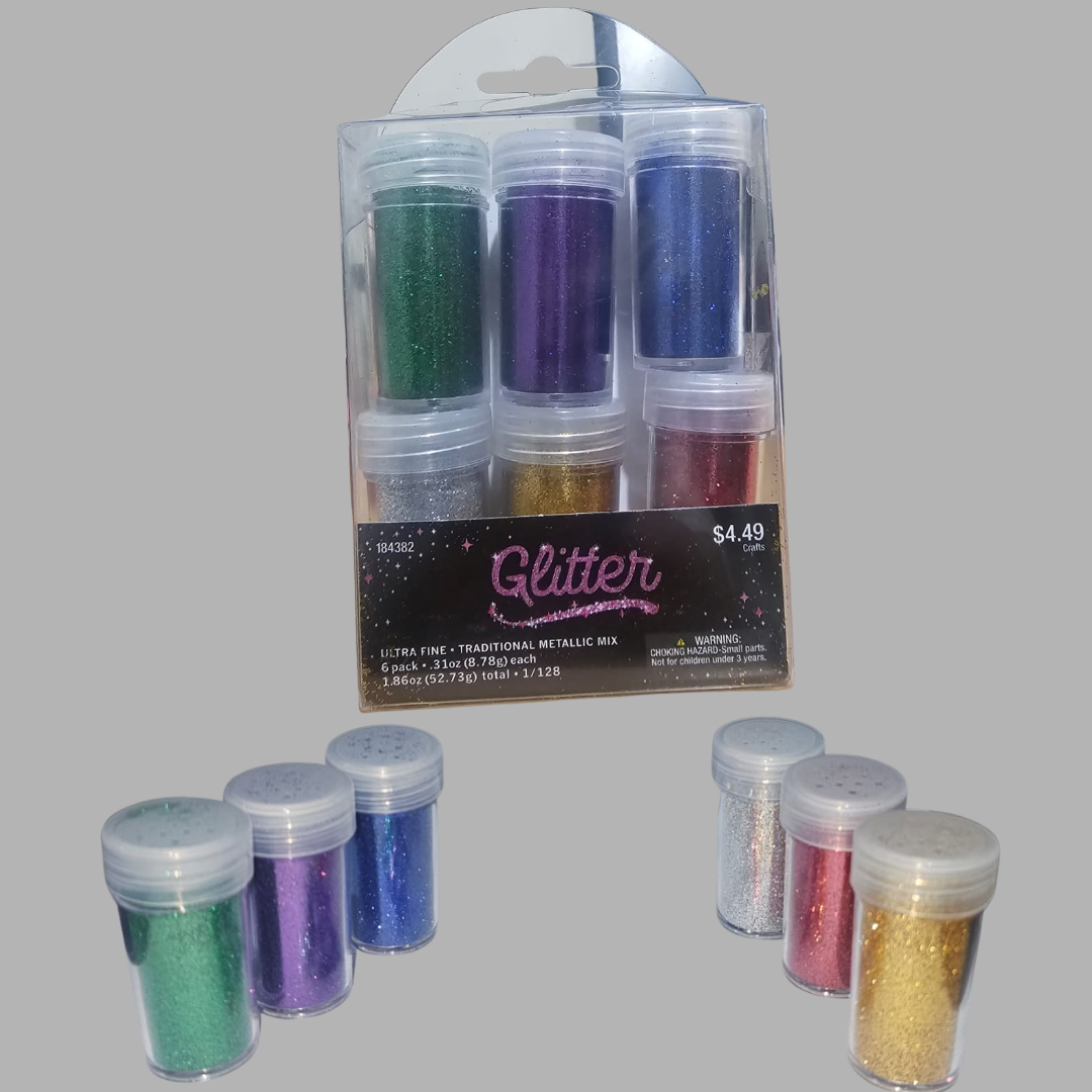 Glitter paquete x6