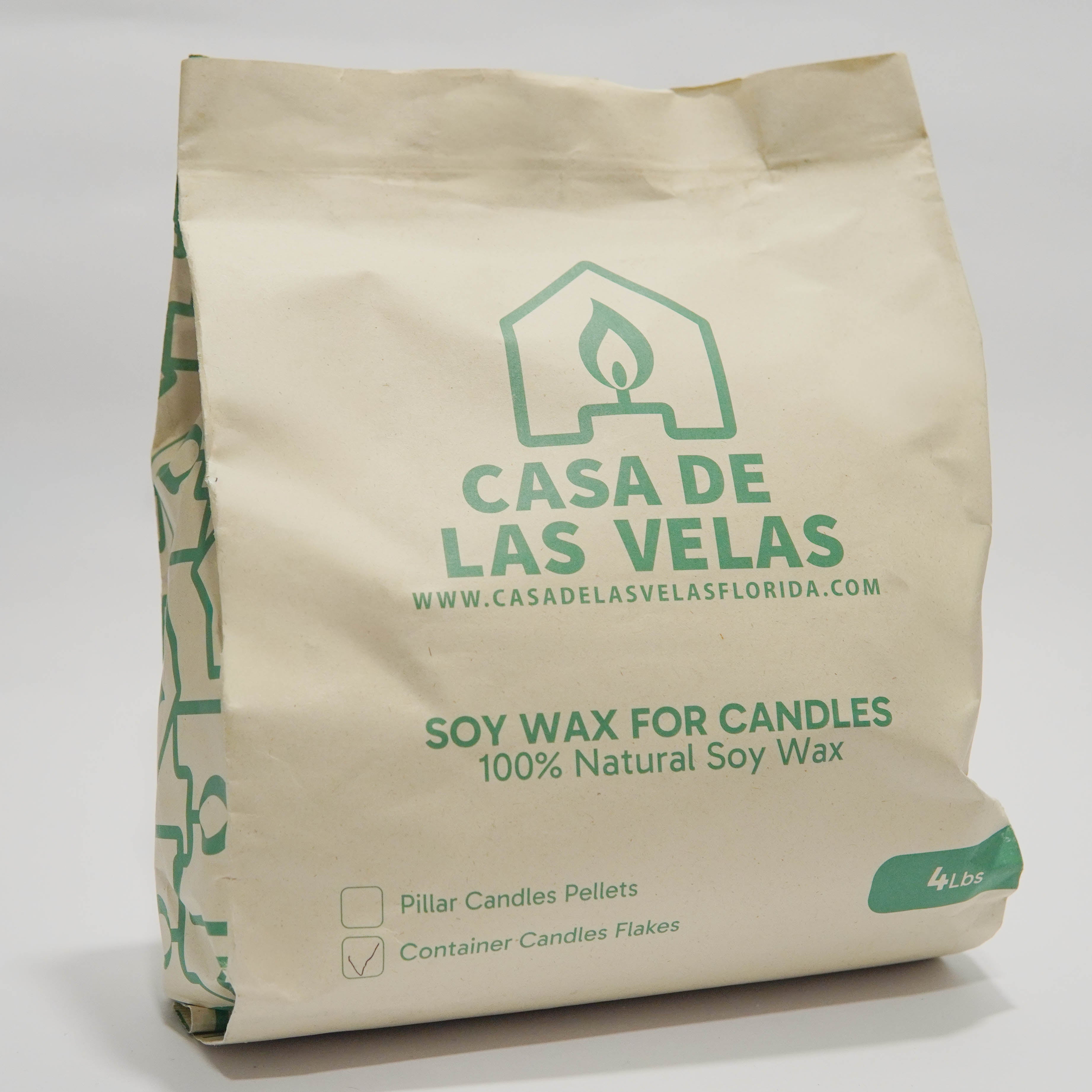 Cera de Soya en Escamas